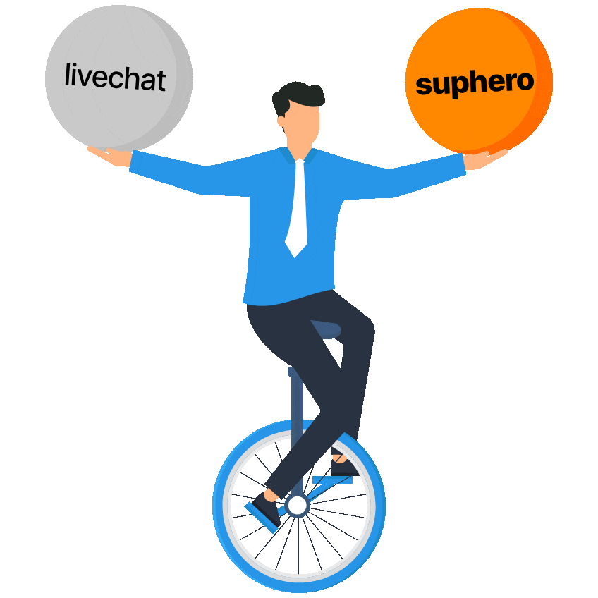 LiveChat vs Suphero Comparison